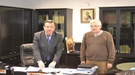 Την σύμβαση κατασκευής αρδευτικού αγωγού στην Τ.Κ. Μεσημερίου